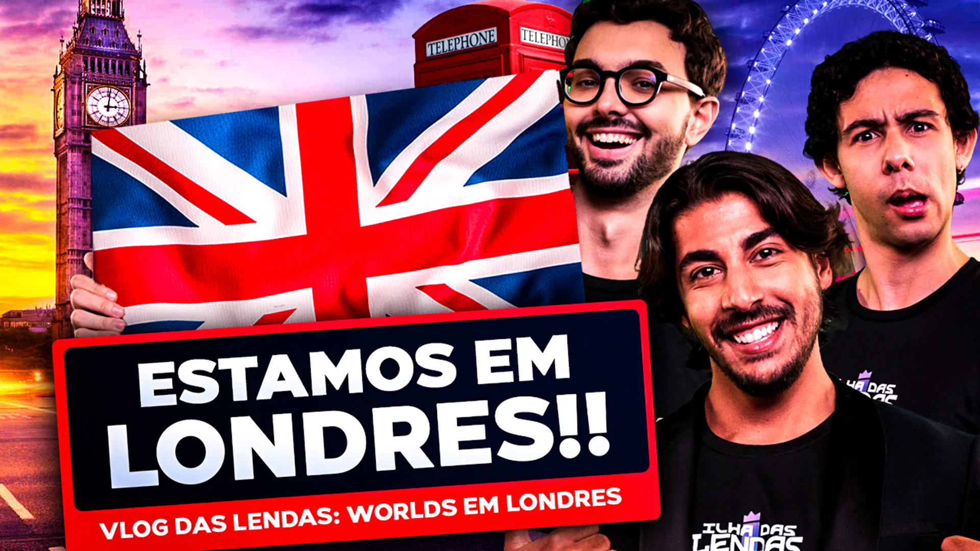 Ilha das Lendas em Londres